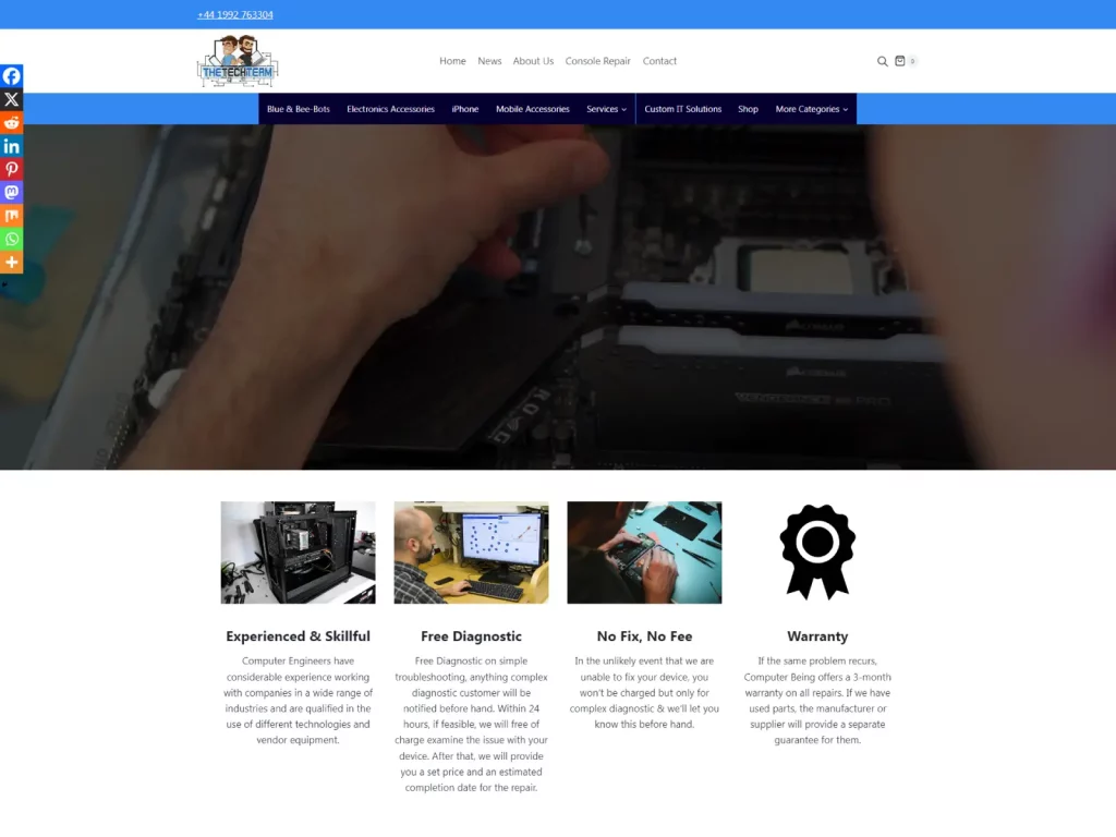 computer repair website