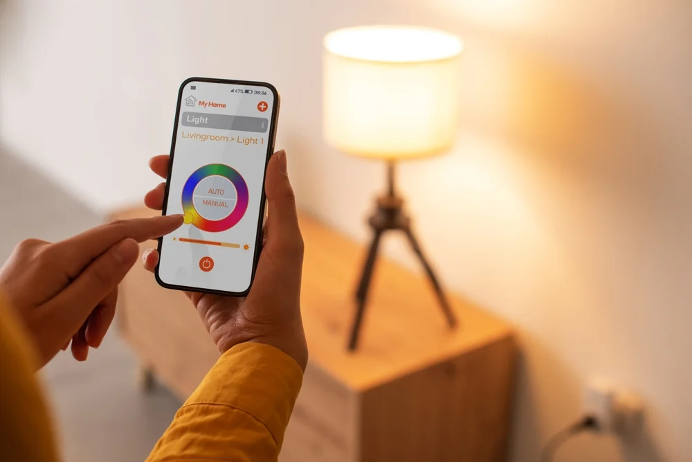 smart home light bulb